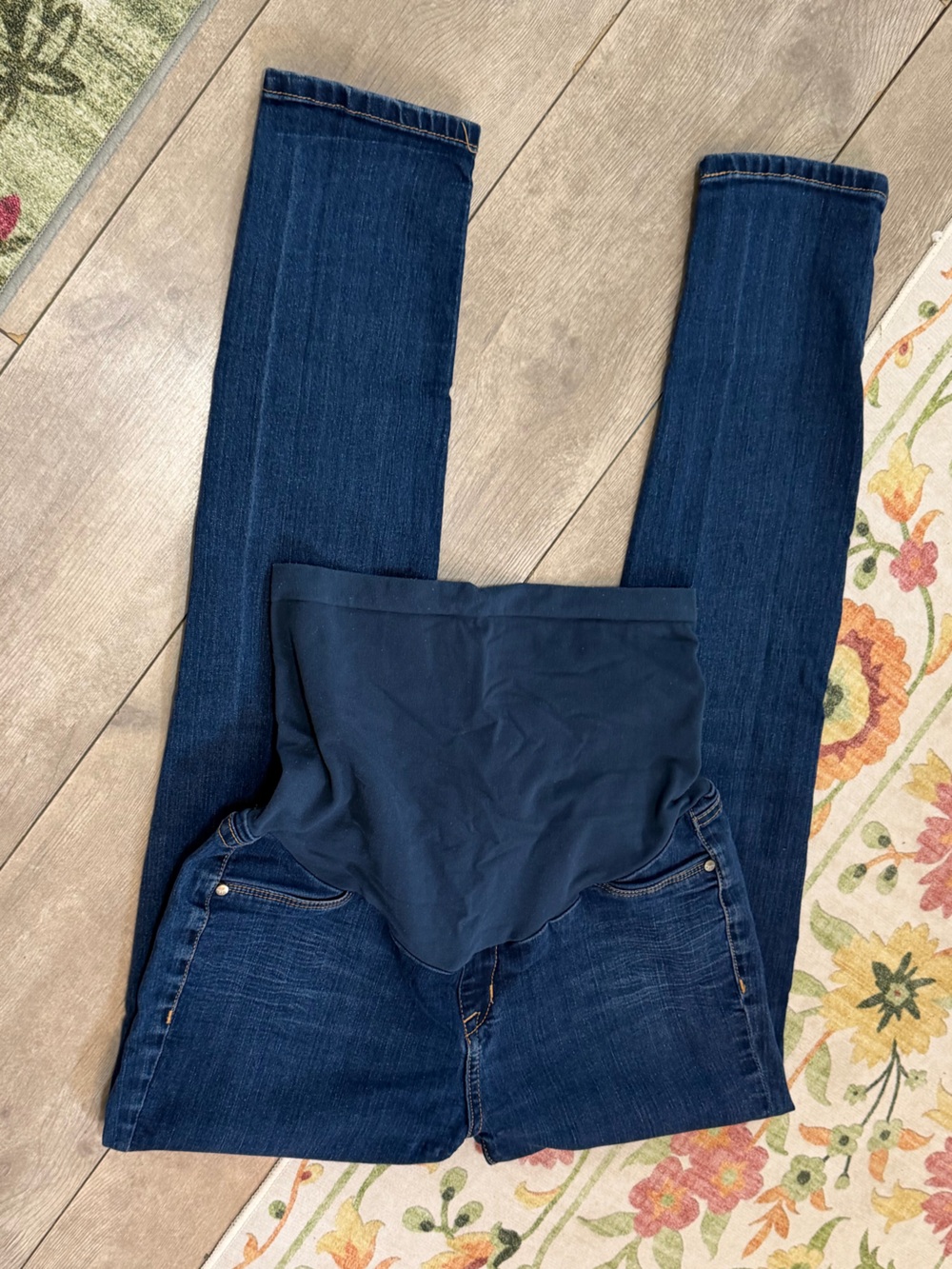 Blank NYC Maternity Women’s Jeans Dark Blue Maternity Skinny Jeans Size Medium